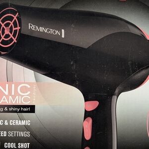 ✨ Remington Black and Pink Ionic Hair Dryer ✨ 1875 Watts ✨ Cool Shot ✨
